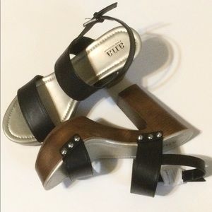 a.n.a Lillie heeled sling back sandal
